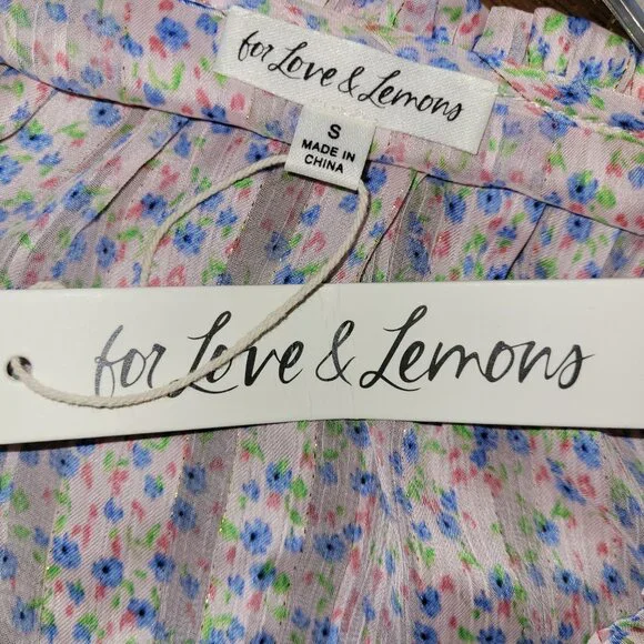 For Love and Lemons X Revolve Phoebe Mini Dress